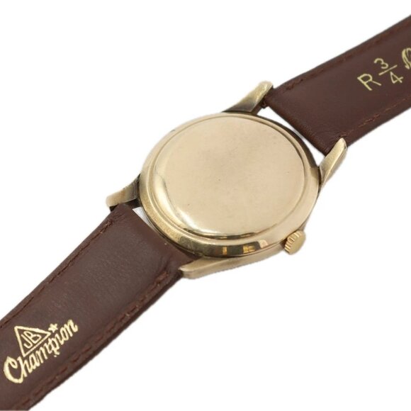 Vintage 32mm Longines Men's Mechanical Wristwatch 23ZS Swiss 10k Gold Filled - Picture 3 of 5